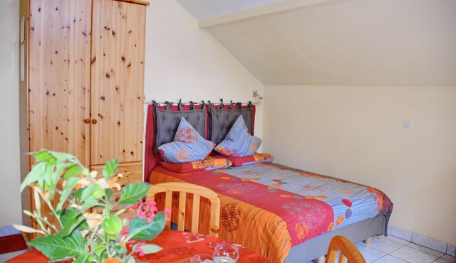 Gîte La Maison Bleue in Bergheim, central Alsace.