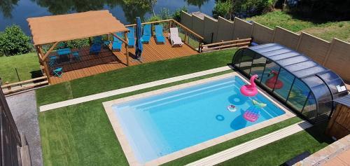 Gîte La Terrasse du Loir à 2km du Zoo de la Flèche