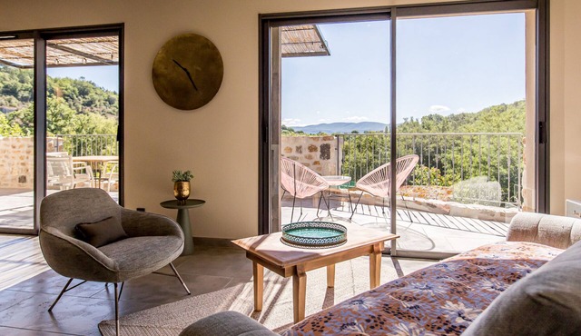 Gîte Laumaga - 4 people with private Spa I Domaine le C4 I Sud Ardèche