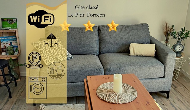 Gîte Le P'tit Torceen 🌟 3 Stars🌟garden & private parking / by Com'en Normandie