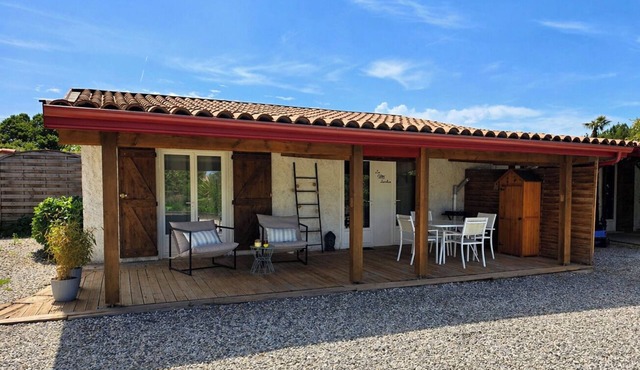 Gîte Le Petit Landais - Heated swimming pool