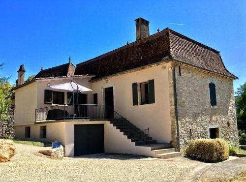 Gîte Le Roucayral - Vue imprenable sur Saint Cirq Lapopie - 2 chambres climatisées