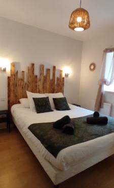 Gîte - Les Pivoines - Les Jardins de Kerellec - 20min de la mer 4 à 6 personnes terrasse jacuzzi