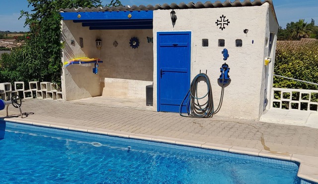 Gîte Location 1 canape-lit rapido 140 - bedroom 1 bed 160 refurbished.