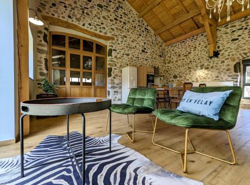 Gîte rénové avec charme, cour privée, proche Puy-en-Velay et trésors de la Haute-Loire - FR-1-582-473