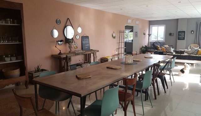 Gîte "Rendez vous Morvan" 15 pers Heated swimming pool 15/05 to 15/09 Tennis court