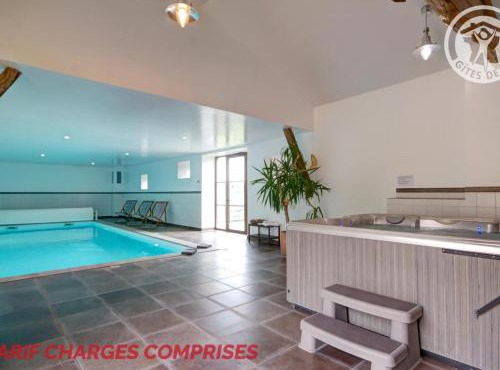 Gîte spacieux en campagne avec jacuzzi, sauna et jeux extérieurs - FR-1-496-52
