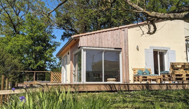 Gîte with exceptional view la maison des coteaux du Château Mazeris
