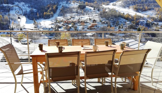 Gîtes 0+1- 16P- 8 rooms cosy- SAUNA- MOUNTAIN VIEW