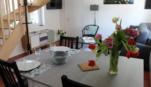 Gîtes du Frêne - Blanche 1chambre et un canapé-lit