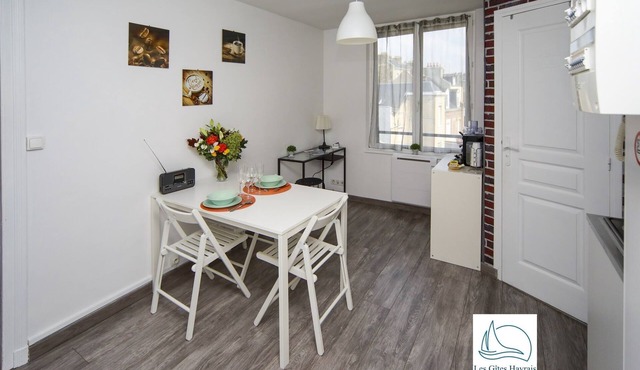 Gîtes Havrais - Gîte Tellier - Old Center - Apartment with garden