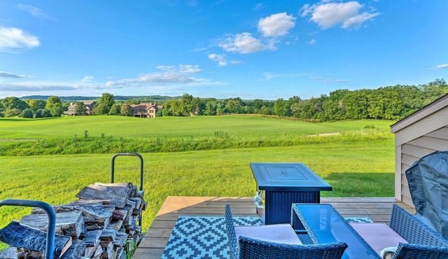 Galena Gem w/ Fire Pit on Eagle Ridge Fairway