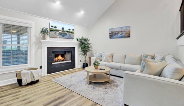 Game Room Fireplace Backyard Deck Fire Pit Pets
