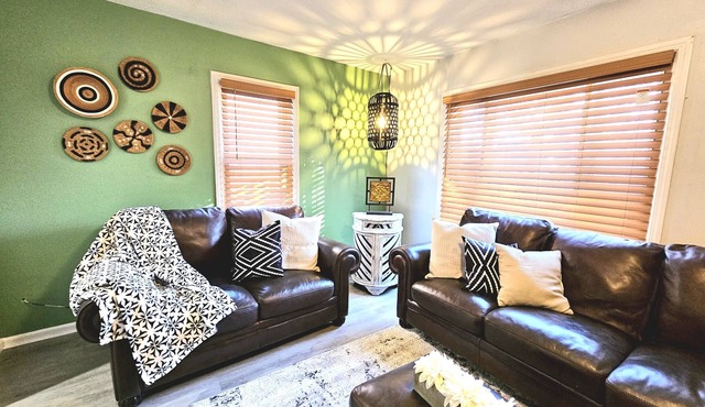 Game room. FULLY fenced. Safe and quiet neighborhood