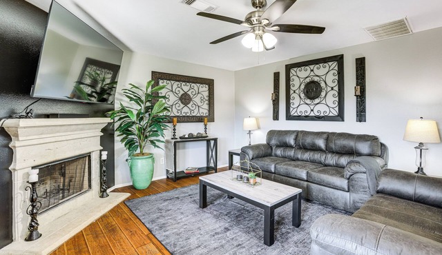 Game Room & Gym! Solar-Powered Home in Houston