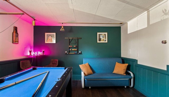 Game Room I Fireplace I Firepit I 5 min -> Lake