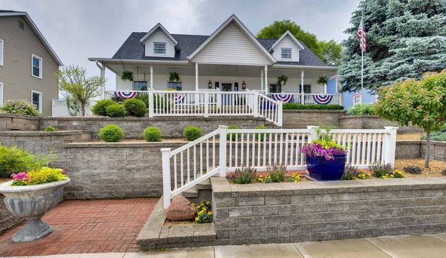Game Room + Patio: 'Bremer House Waverly Rental'