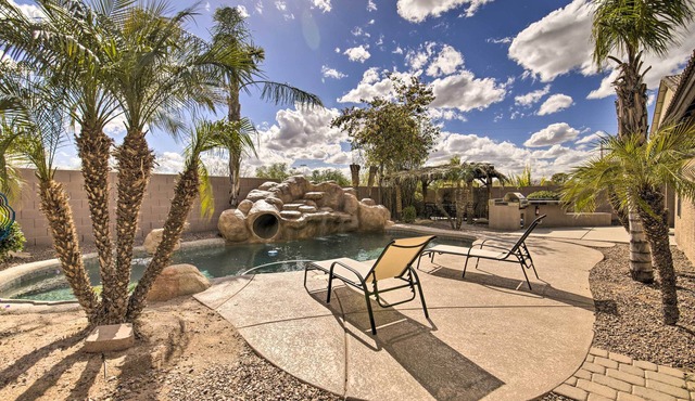 Game Room & Pool w/Slide: Mesa Oasis!