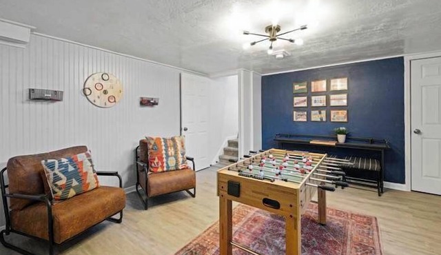 Game Room, Tremonton Trail and Parks Nearby