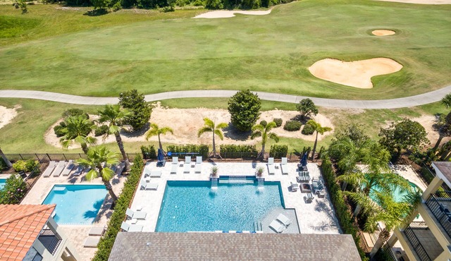 Games Room | Theater Room | Kids Bunk Themed Bedrooms | Pool with Golf Course Views