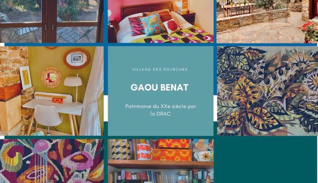 Gaou Benat, village des fourches, Label patrimoine XXe siècle