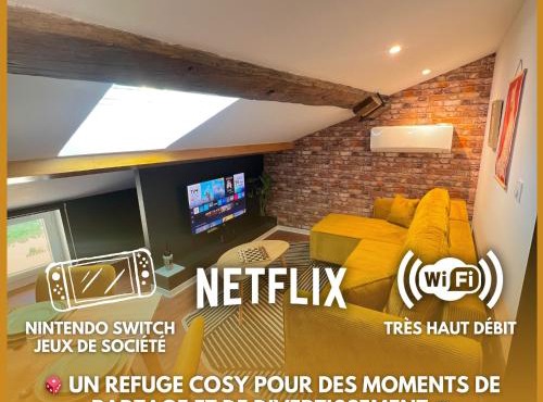 Garçonnière - Refuge parfait pour Amis et Jeux !