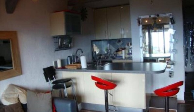 Garden apartment in small residence