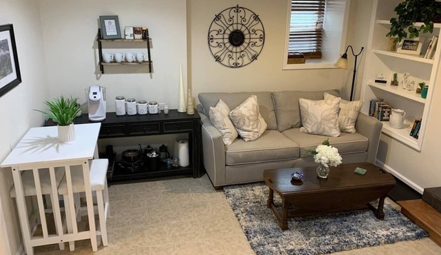 Garden Apartment on Main - Modern, Quiet, Comfy