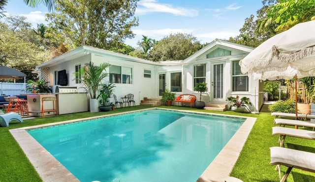 Garden Grove- Miami Home with Private Pool