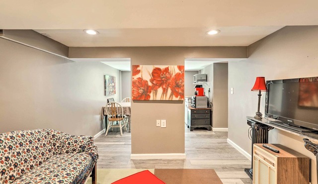 Garden-Level Millburn Apt - Walk to Transit!