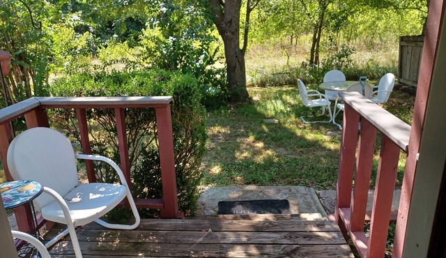 Garden Room and Living area/Kitchen downstairs