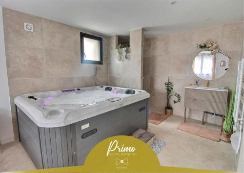 Garden & Spa Camélia jacuzzi