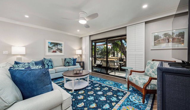 Garden View 1 bed, 1 den w/Sofa Sleeper, 2 bath at Sanibel Moorings #331