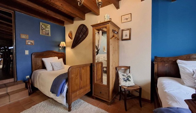 Garonne" guest room, private Nordic bath