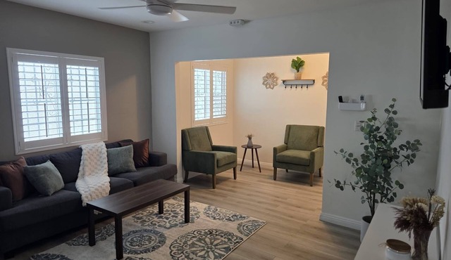 GATED 3 BED, 2 BATH HOME WITH PARKING AND LAUNDRY!