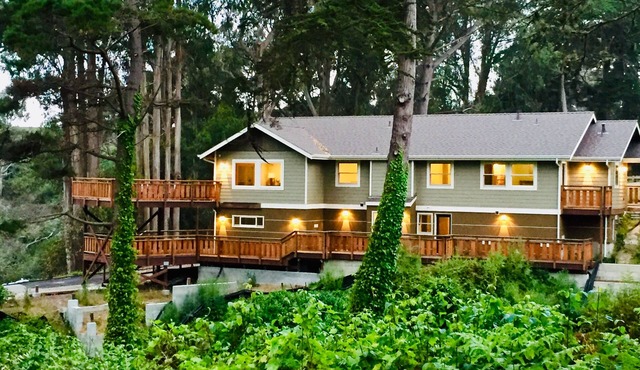 Gated Beach Front Retreat - Remodeled on 1.5 Acres Just Steps to the Beach