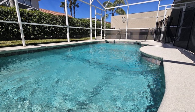 Gated, private pool, pool table, how to train your dragon kids room