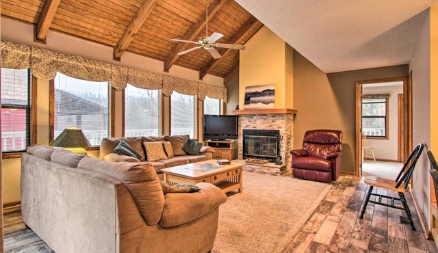Gated Resort Home: Norris Lake Access, Shared Dock