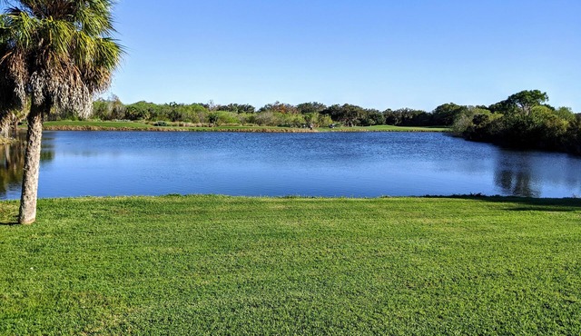 Gated Riverwood community, private beach club, huge variety of amenities.