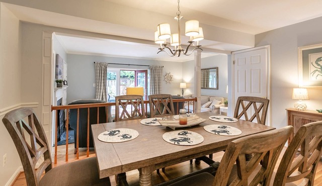 Gather, Relax & Explore — Townhome 1 Block from State Capitol Building with Backyard & Parking