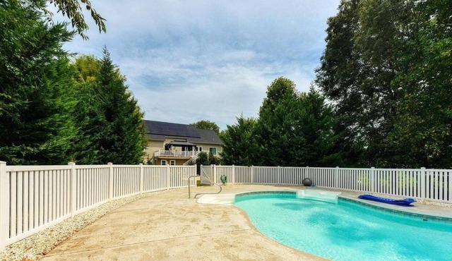 gather 'round the firepit, chill by the pool or go jump in the lake!