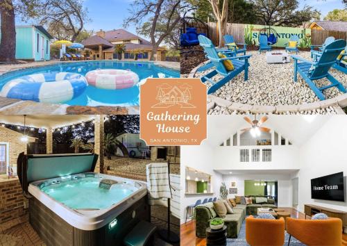 Gathering House- Movie & Game Room Hot Tub & Pool