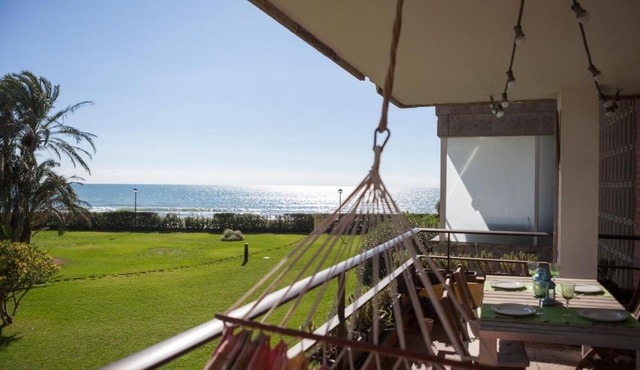 Gavamar Castelldefels Beachfront Apartment- Direct access to the beach