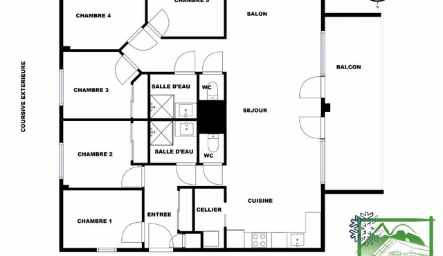 GCB103 Appartement 10 personnes