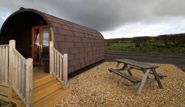 Gelt Pod is a luxury glamping pod ideal for a family, close to Hadrian's Wall