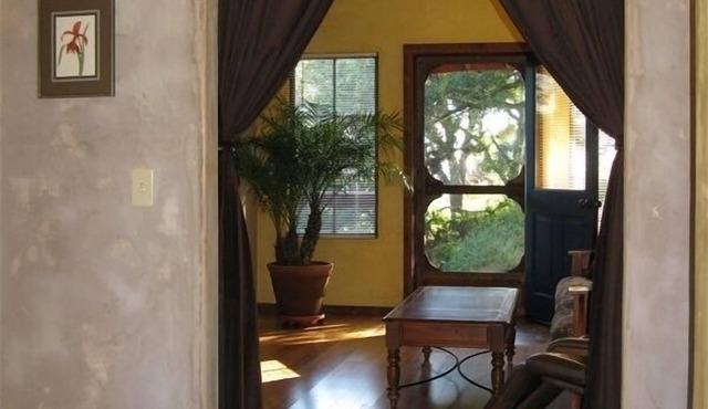 Gem of a cabin with craftsman touches in a very lovely setting with internet