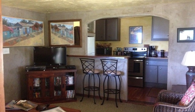 Gem of an apartment with craftsman touches in a very lovely setting