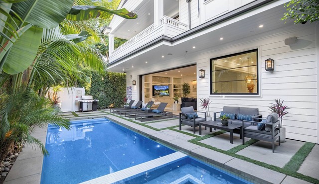 Genesee Ave Farmhouse - Contemporary Oasis with Pool and Theater