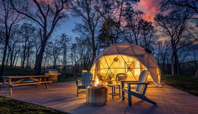 Geo Dome at Big Rock Creek!