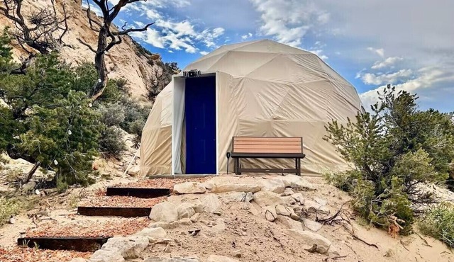 Geodesic Dome with a View